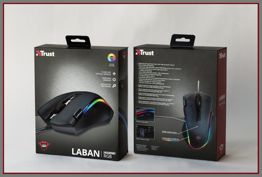 Игровое железо - Мышь GXT 188 Laban RGB и коврик GXT 758: геймерский дуэт от Trust Gaming